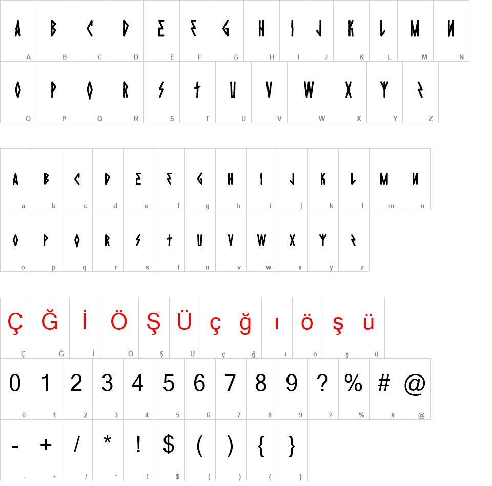 Die Hard Font font